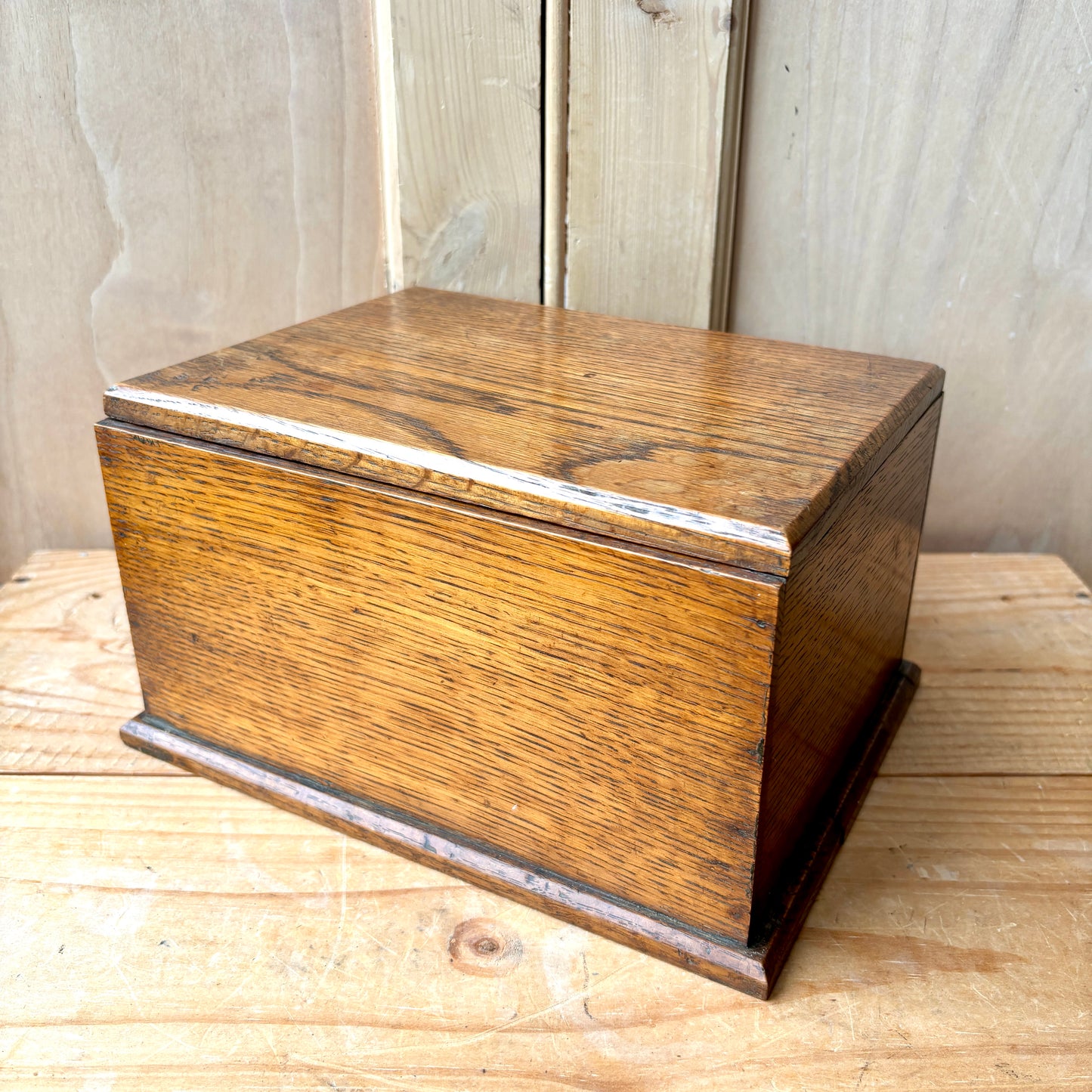 Vintage Oak wooden box