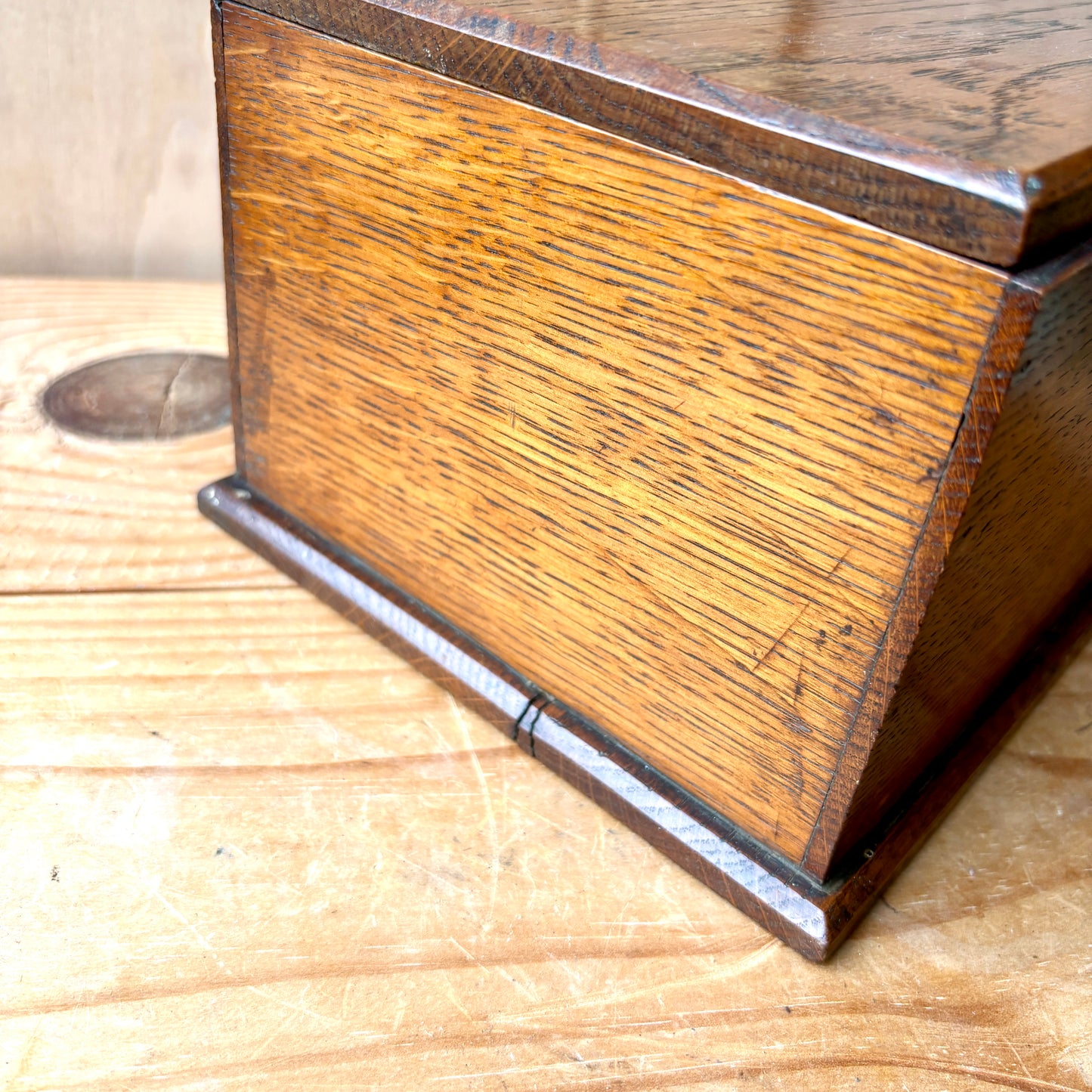 Vintage Oak wooden box