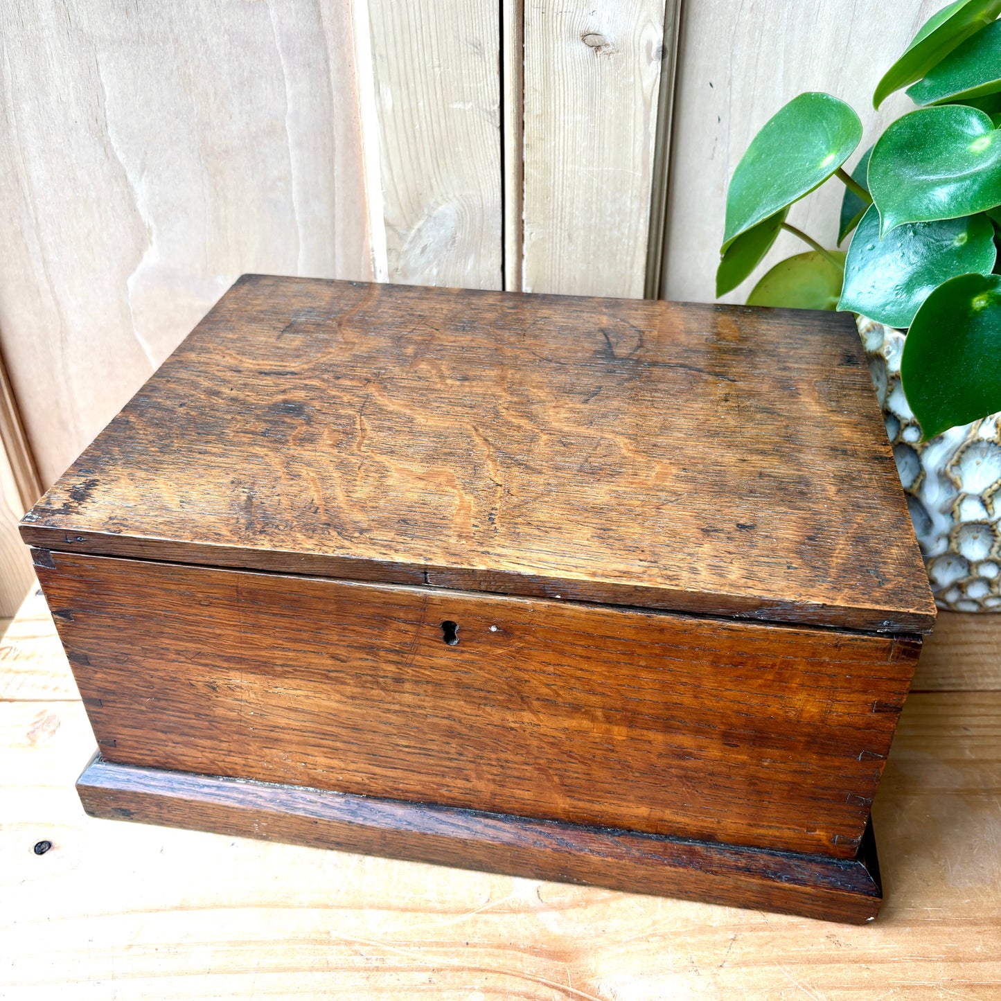 Vintage Oak wooden box