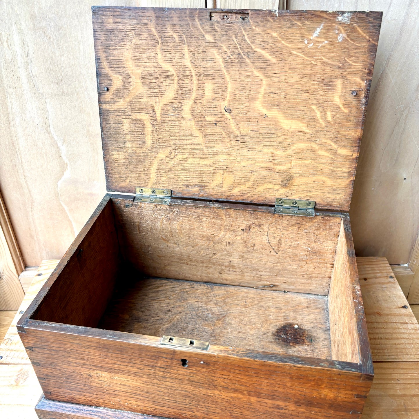 Vintage Oak wooden box