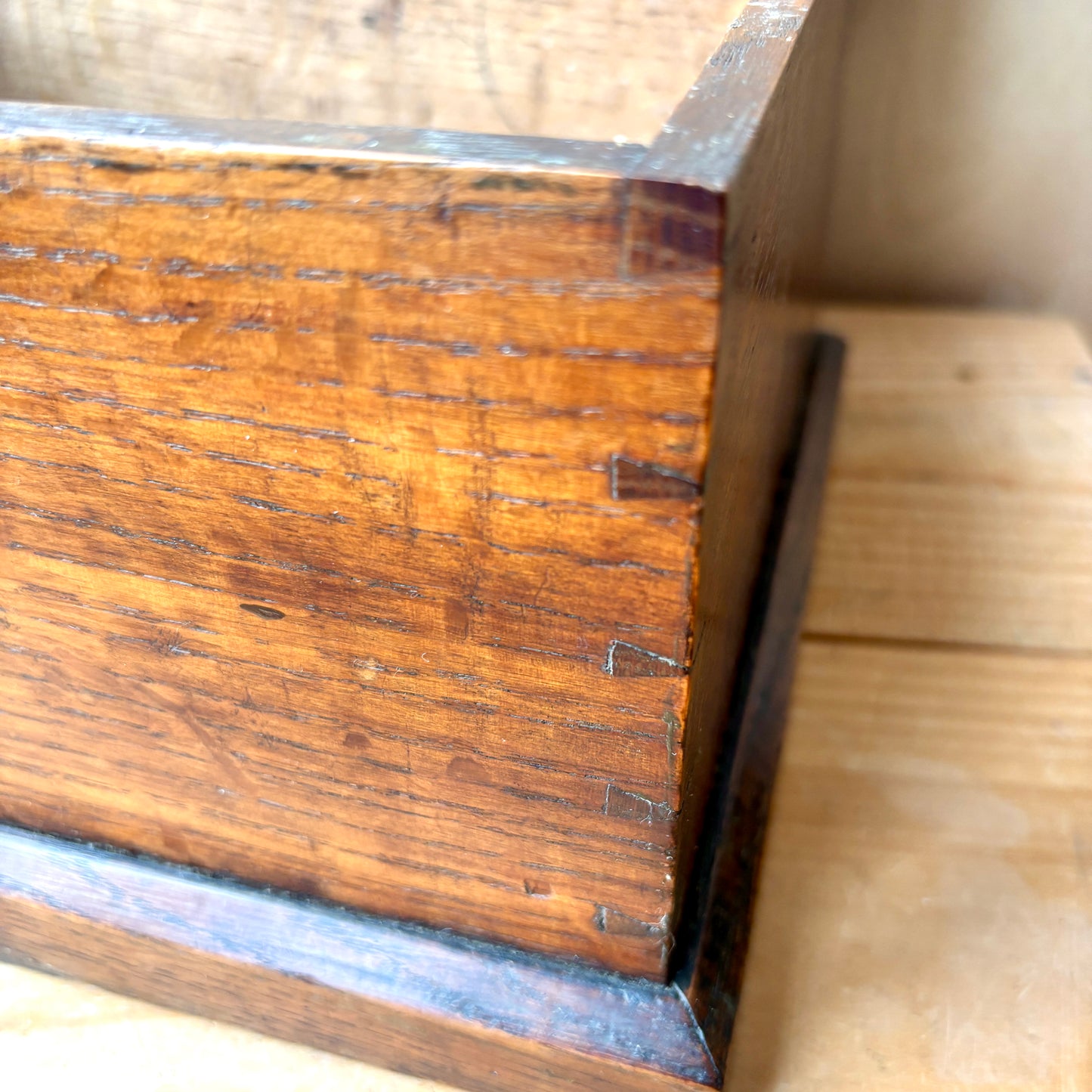 Vintage Oak wooden box