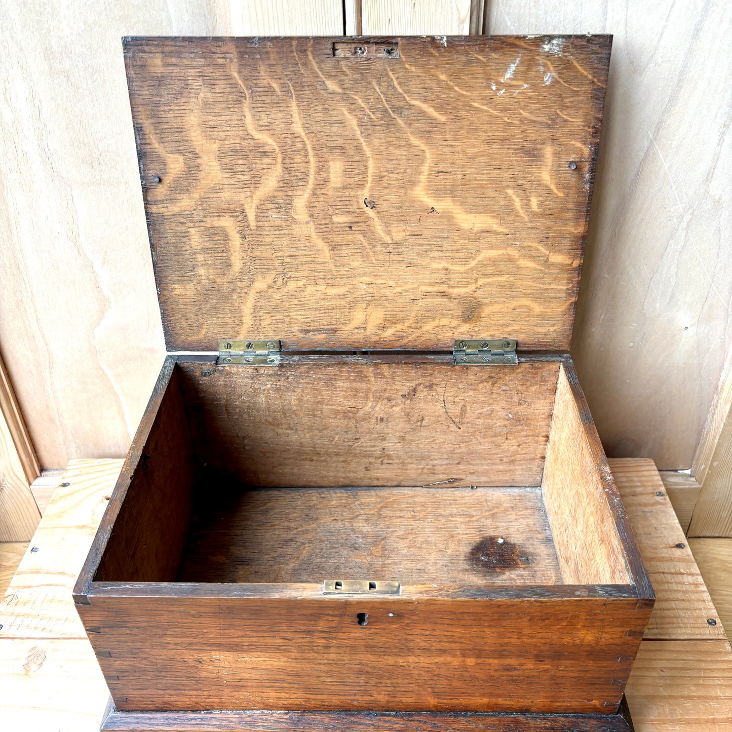 Vintage Oak wooden box