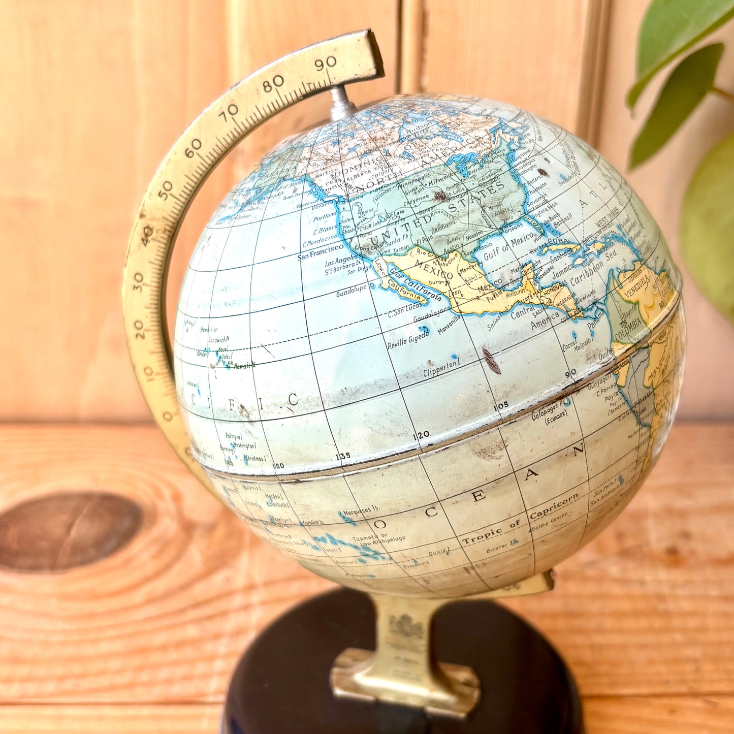 Small Vintage Chad Valley globe