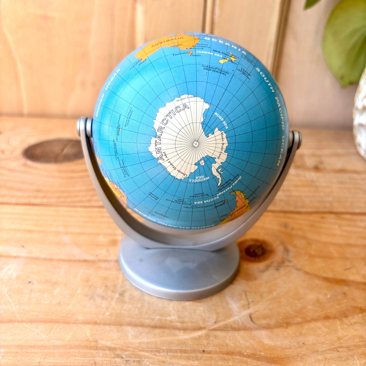 Small Vintage Plastic Globe