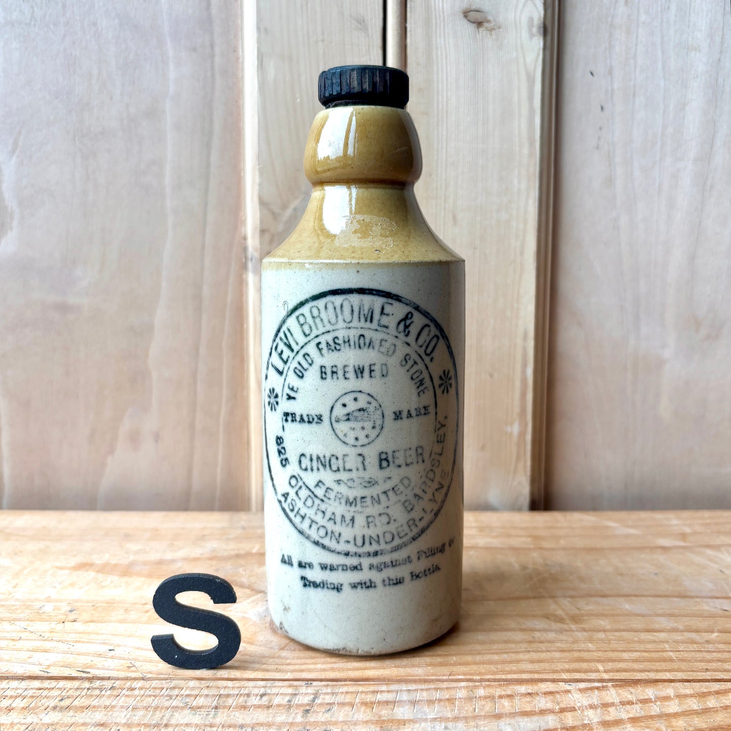 Antique Stone Ginger beer bottles