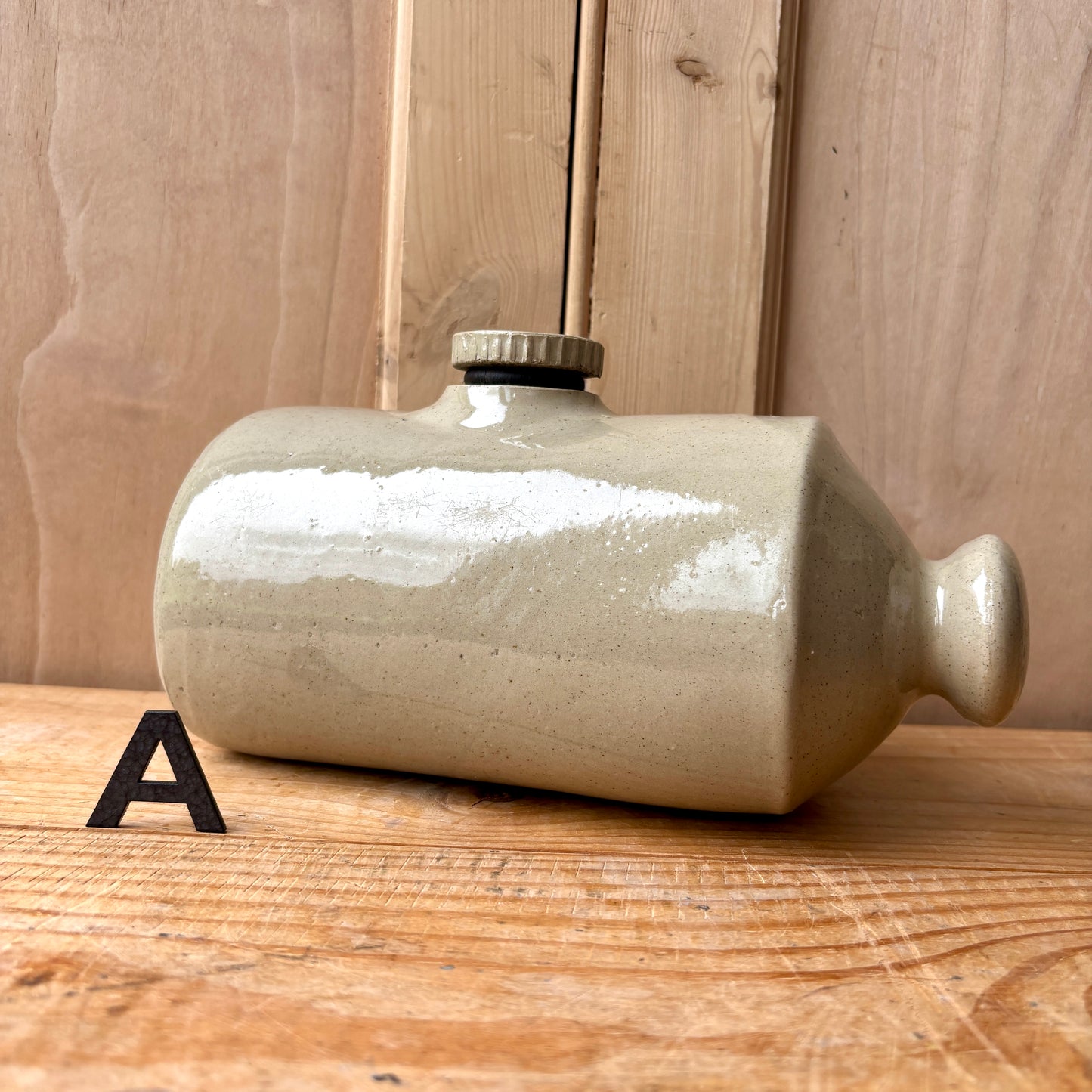 Vintage stone hot water bottle