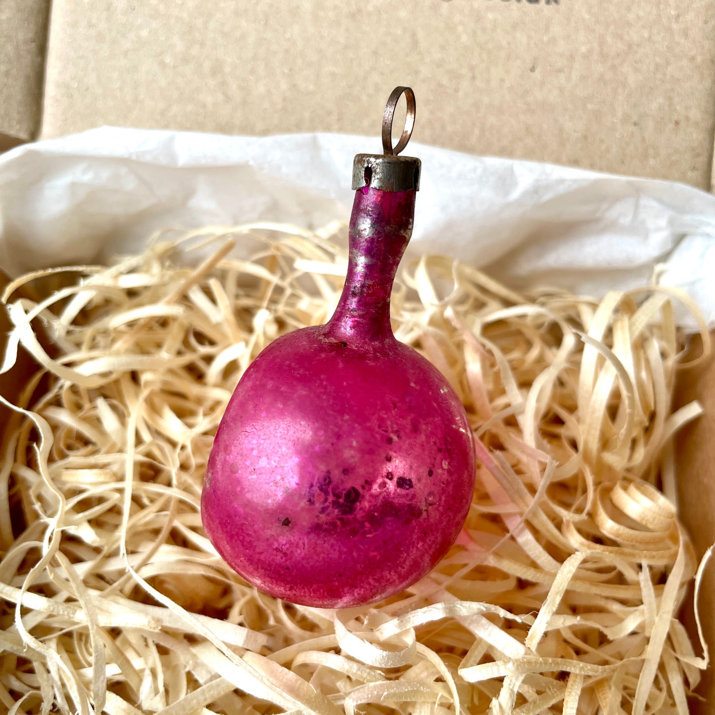 Very early vintage concaved bauble