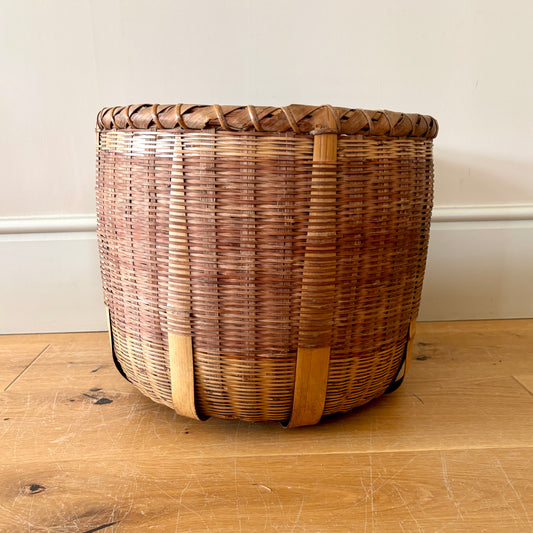 Traditional Japanese Okimono Kago (Storage Basket)