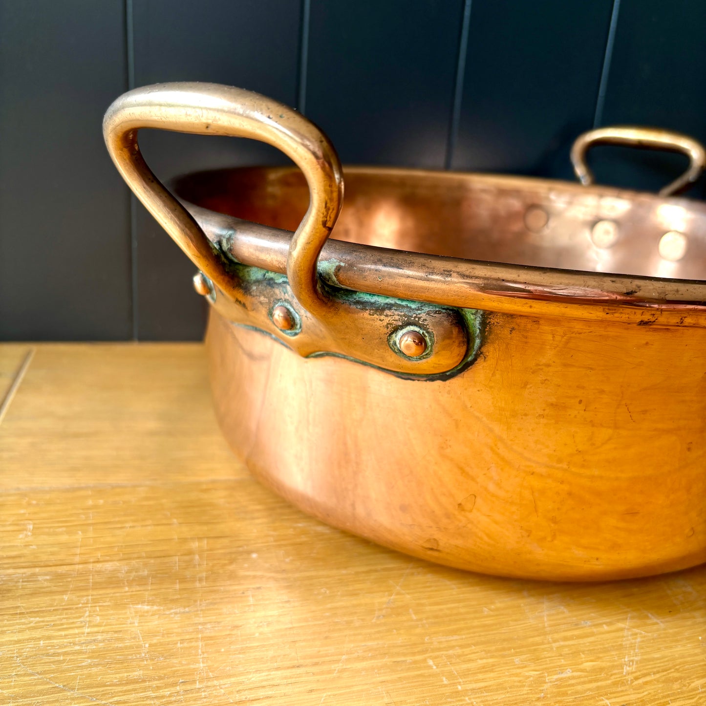 Antique French Cooper Pan