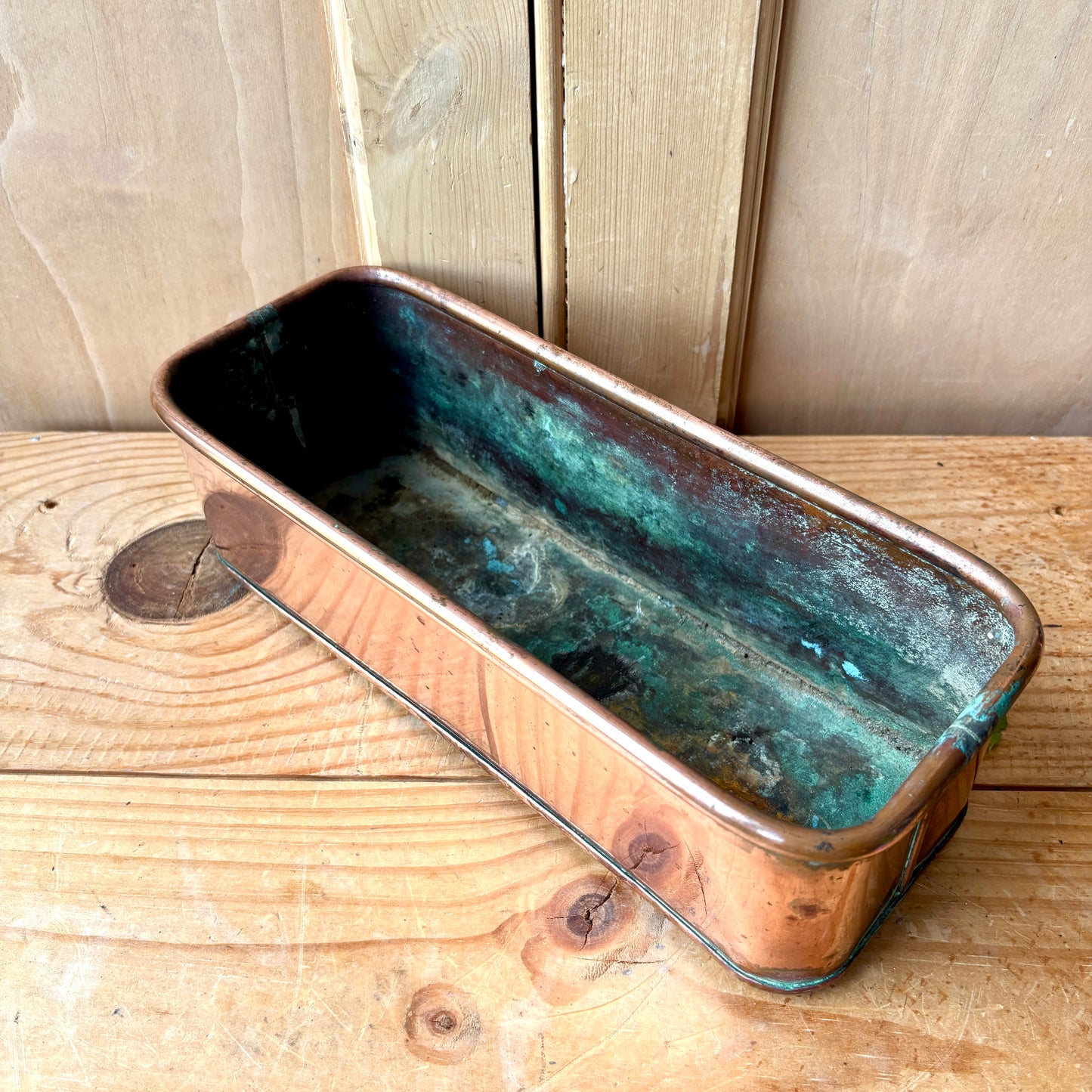 Vintage Small Copper trough