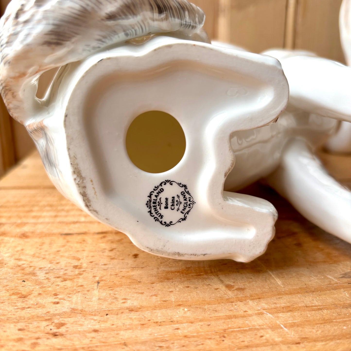 Vintage Sutherland Bone China Mantle Pugs