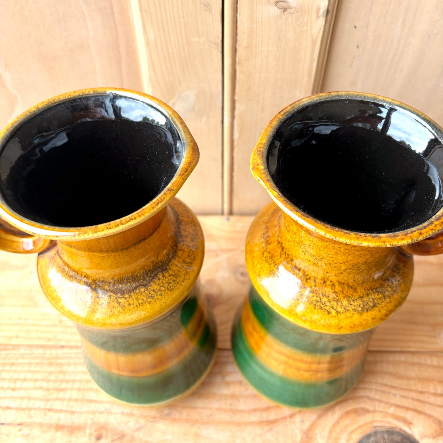 Pair of West German Ubelacker-Keramik Vases