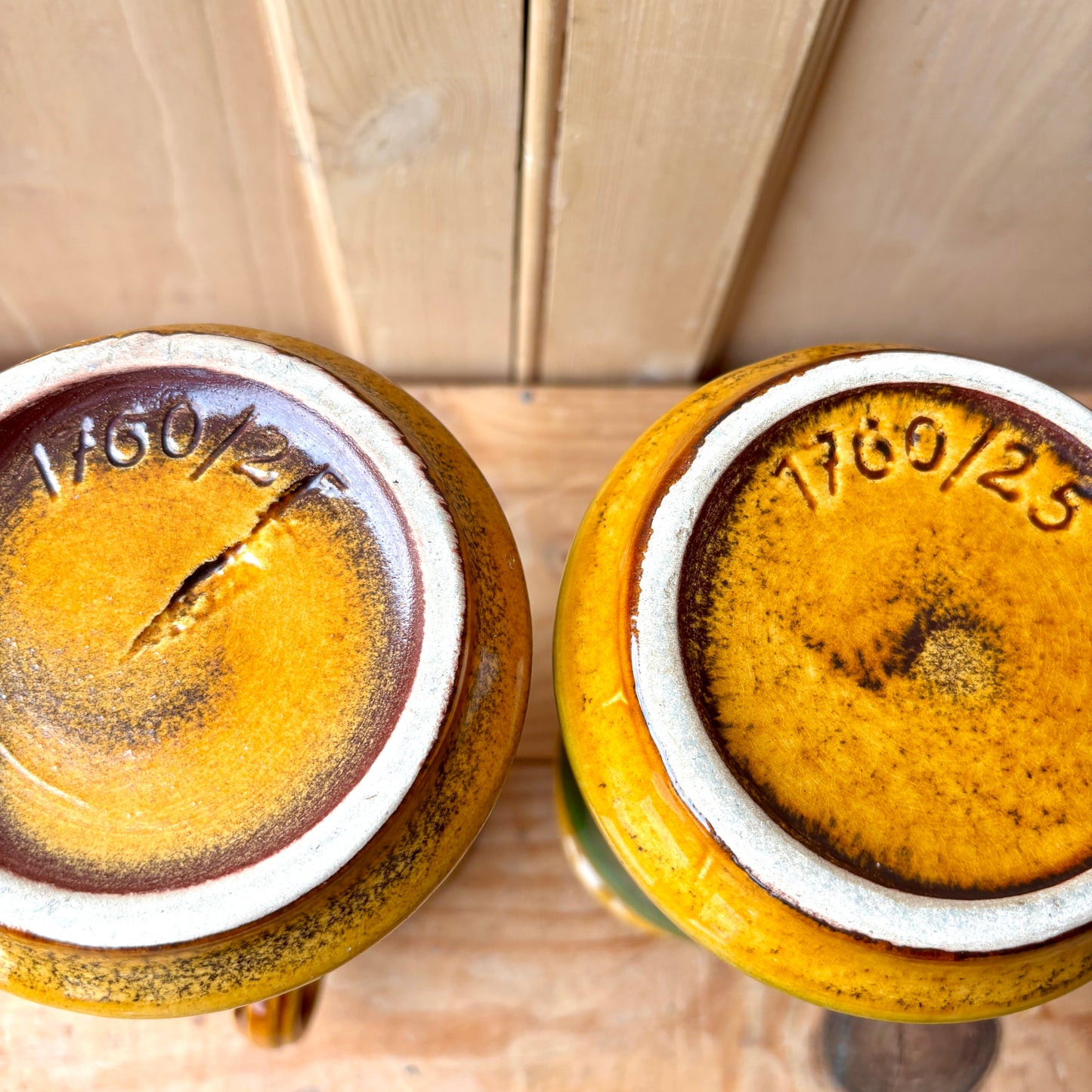 Pair of West German Ubelacker-Keramik Vases