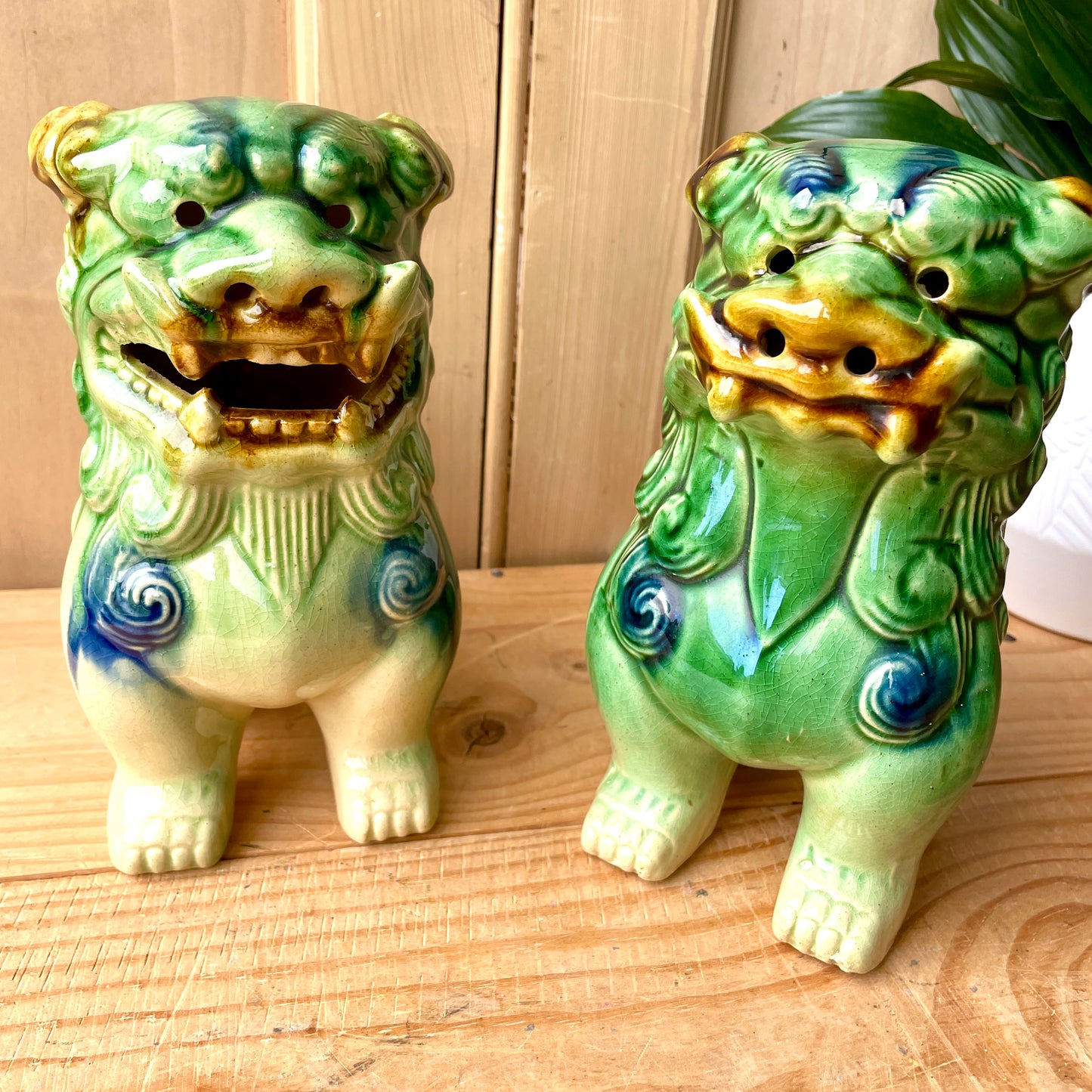 Large Vintage Foo Dogs