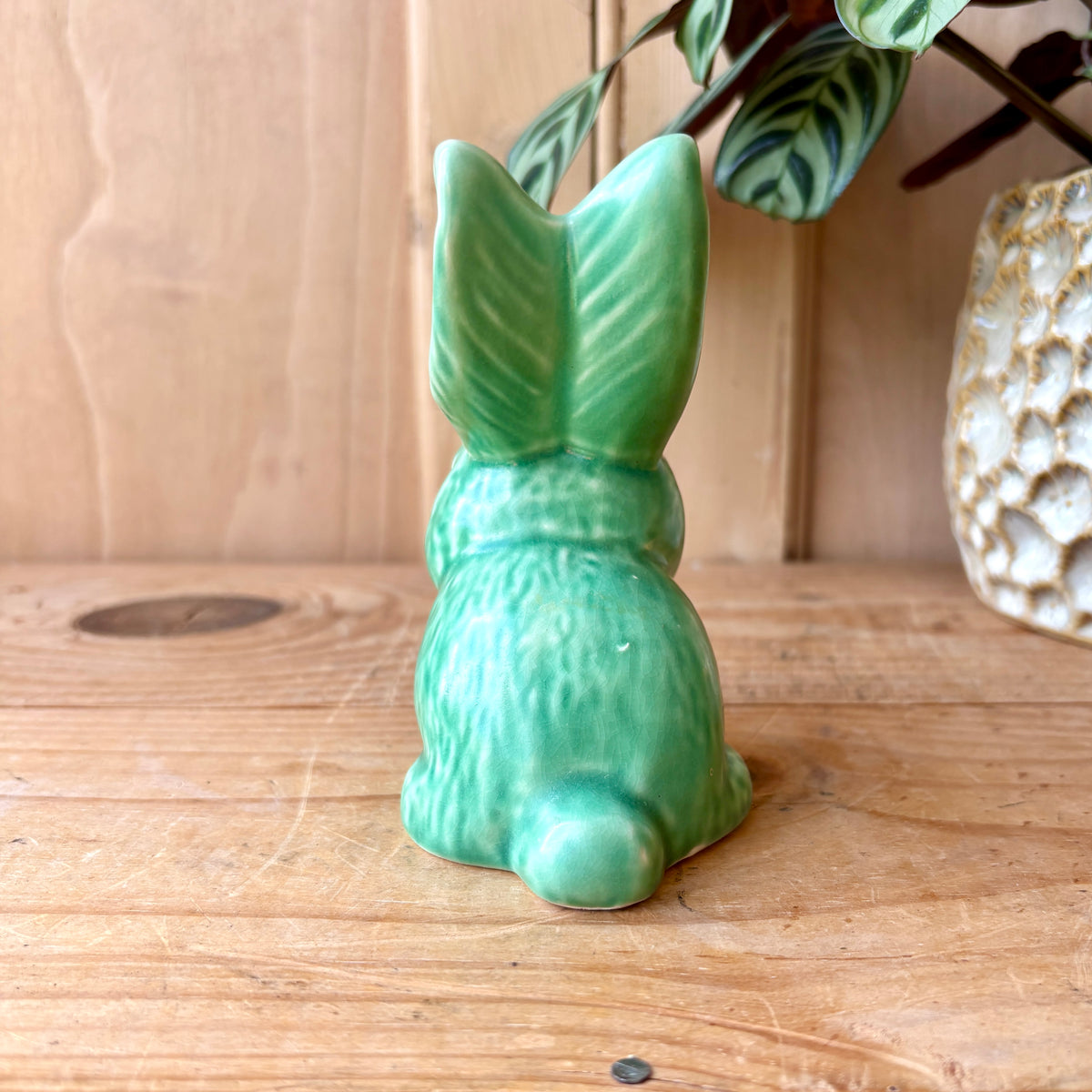 Vintage SylvaC Green Bunny Rabbit model 990