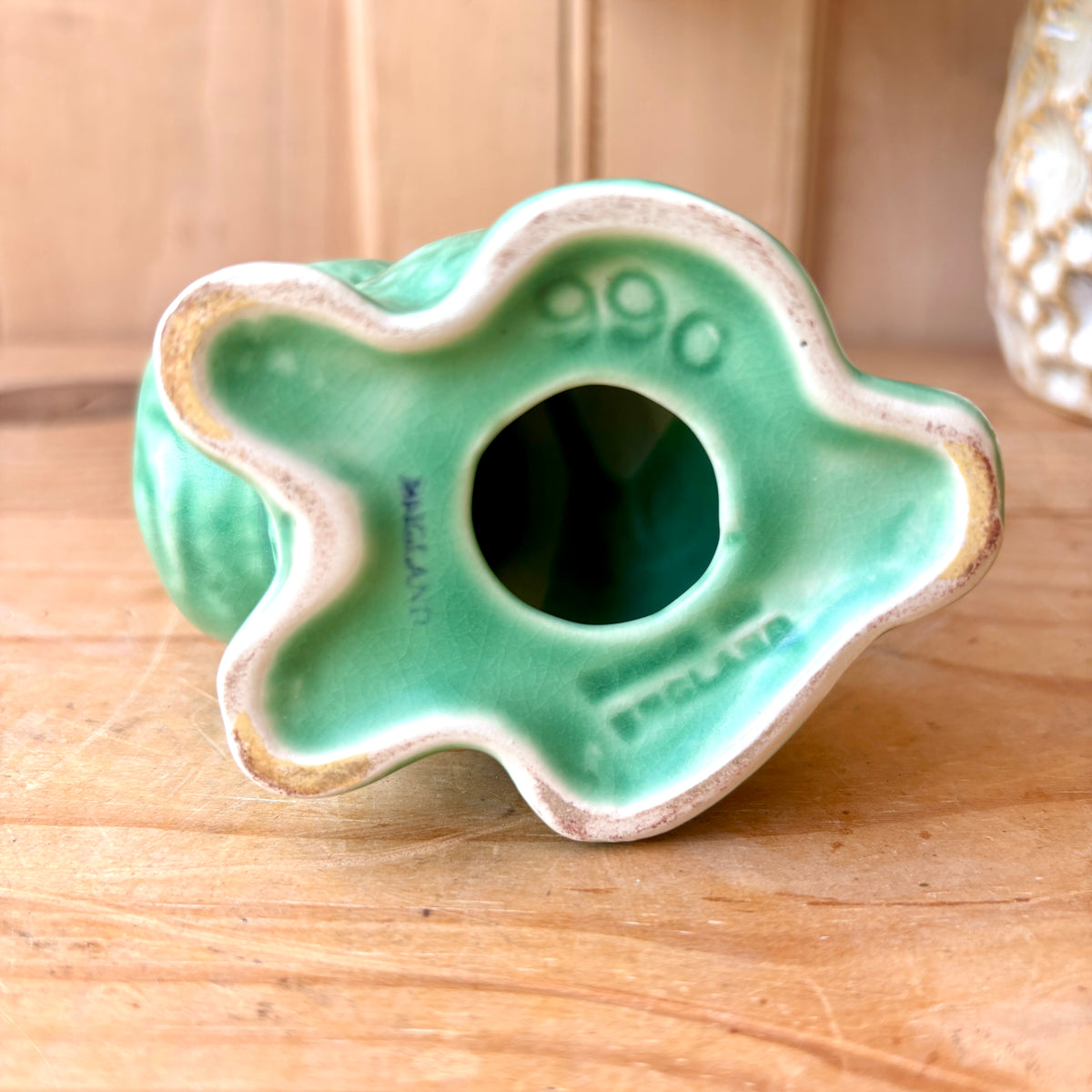 Vintage SylvaC Green Bunny Rabbit model 990