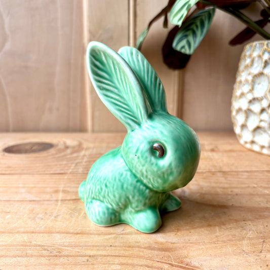Vintage SylvaC Green Bunny Rabbit model 990