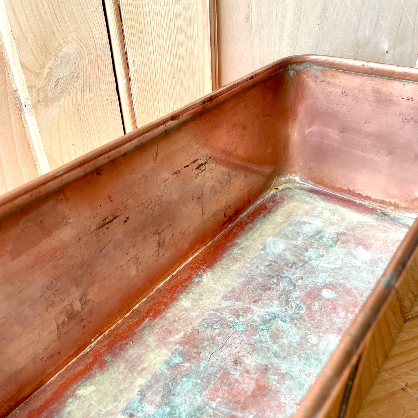 Vintage Copper trough