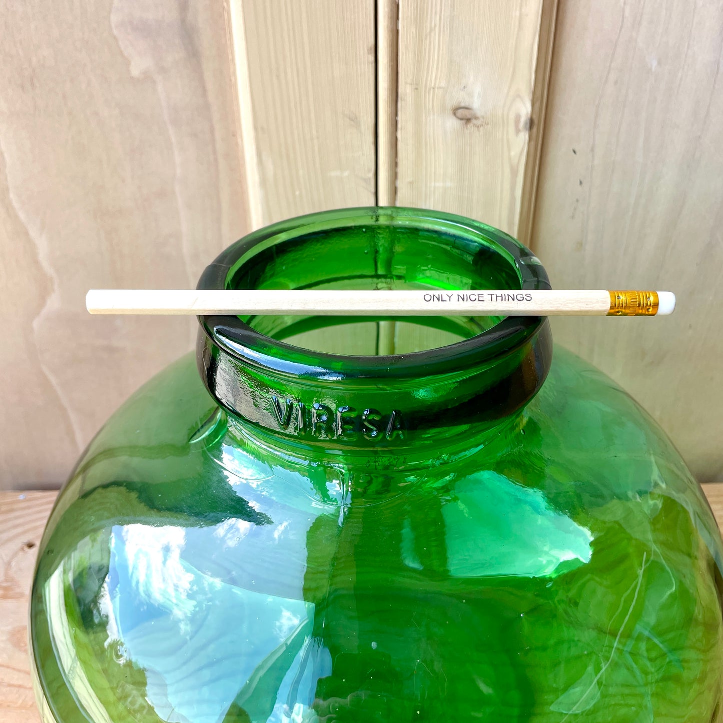Vintage Rare Glass Carboy