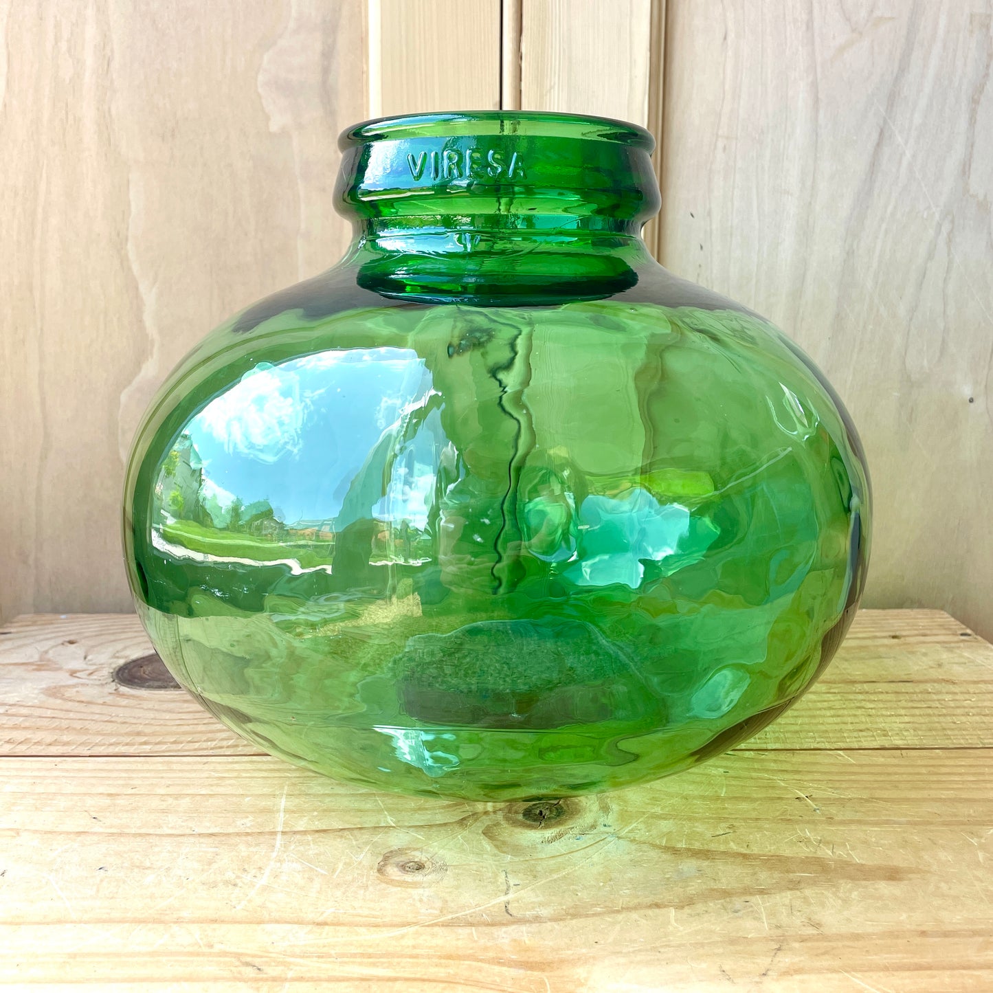 Vintage Rare Glass Carboy