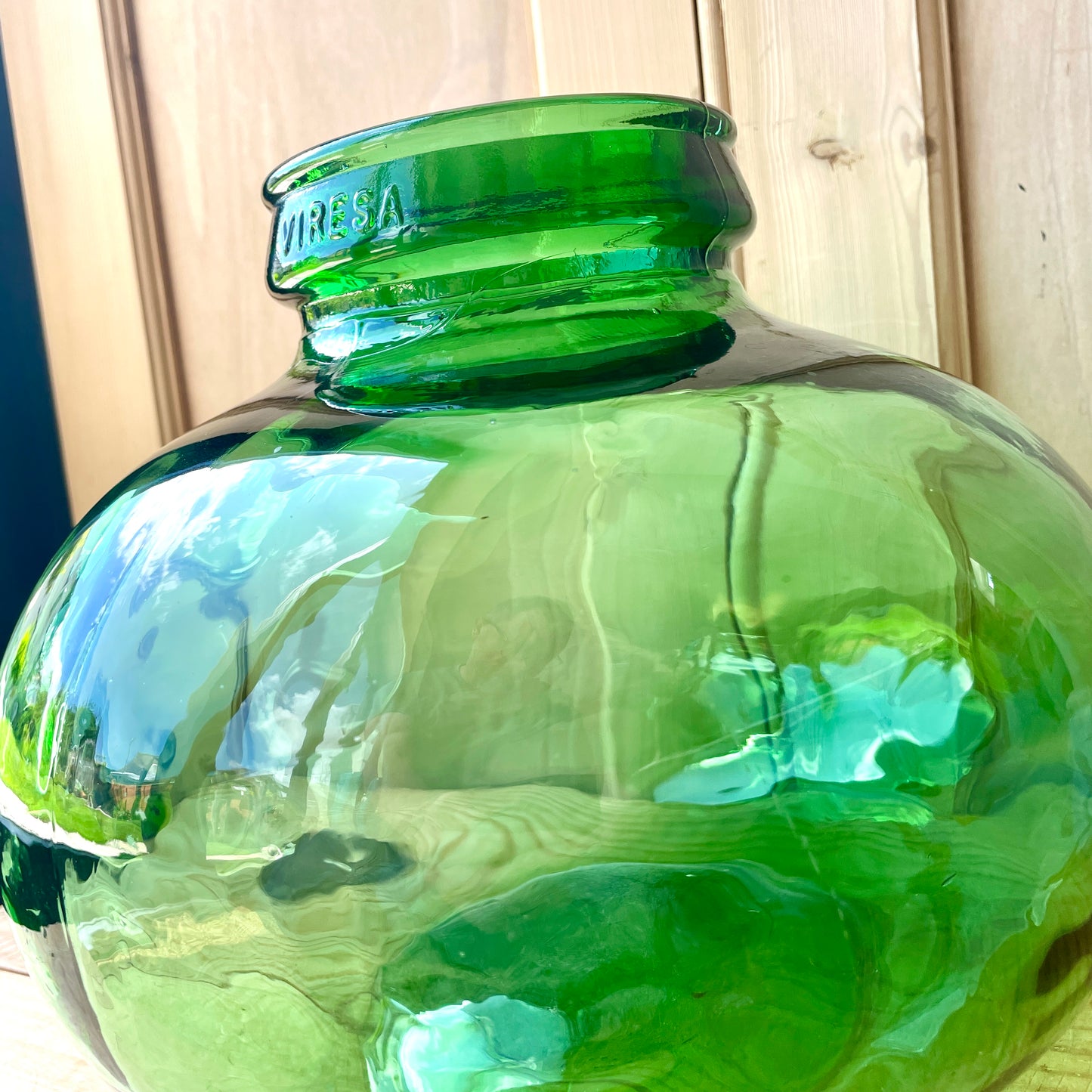 Vintage Rare Glass Carboy