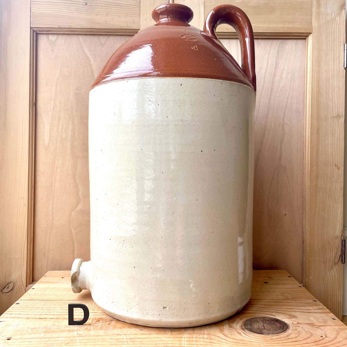 Large vintage stoneware jars