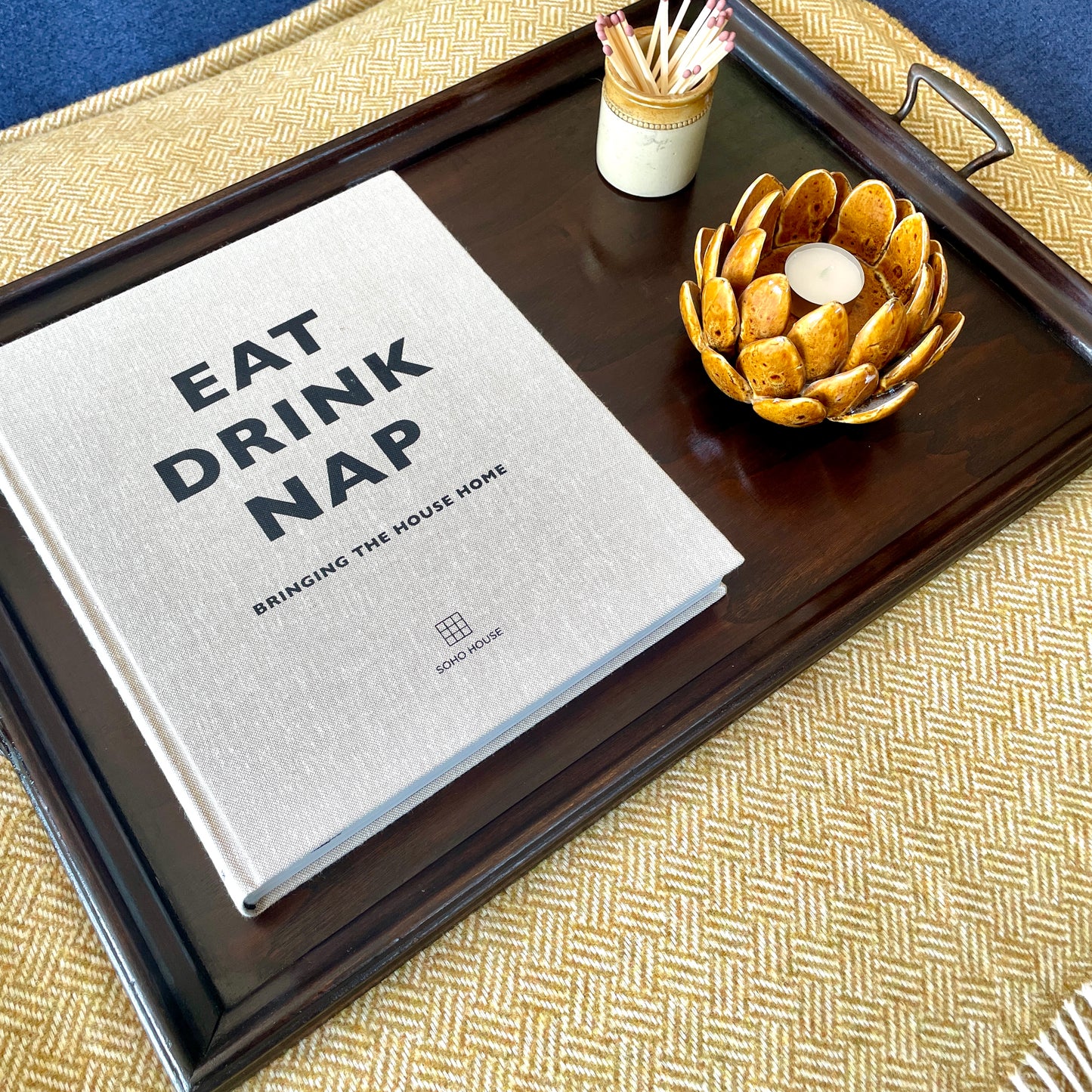 Vintage Hardwood Tray