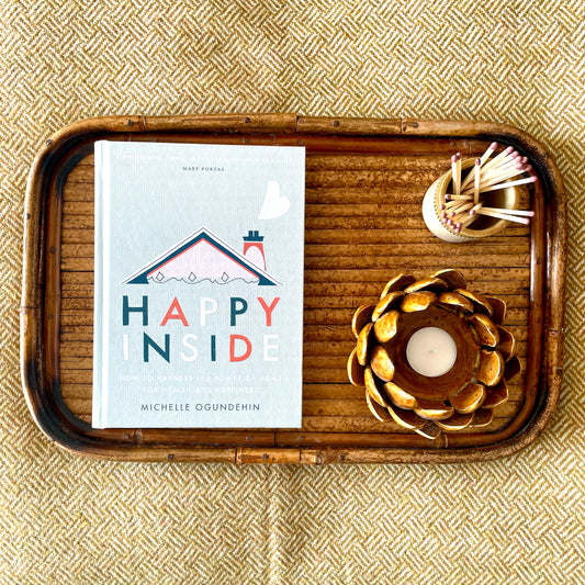 Vintage Bamboo Tray
