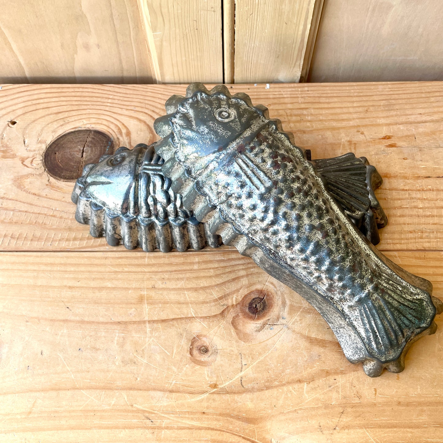 Vintage French Fish Terrine Moulds