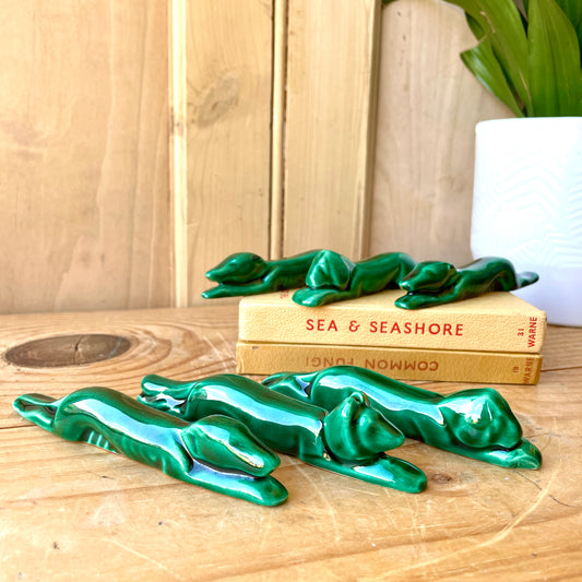 Vintage French Art Deco Knife Rests