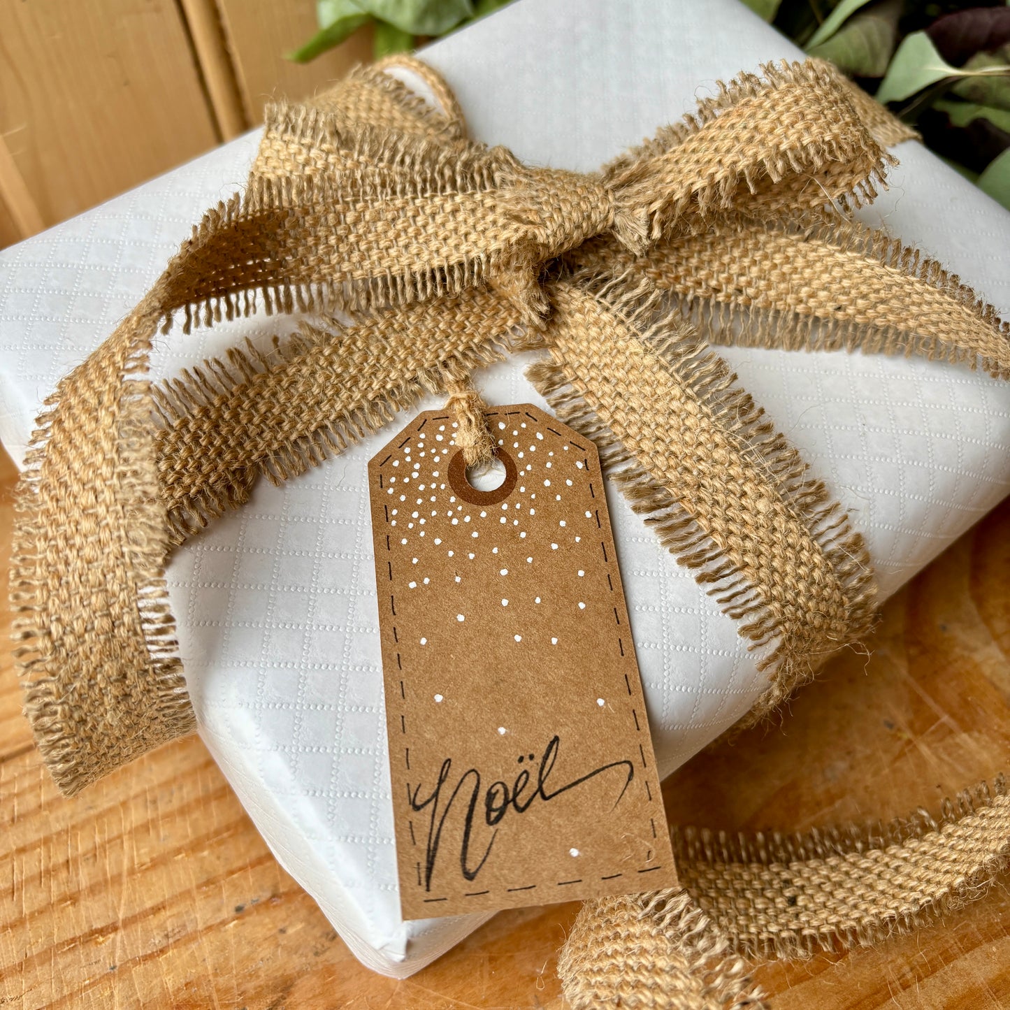 Hand Made Gift Tags pack of 10, Hand drawn Noel gift tags, Kraft card