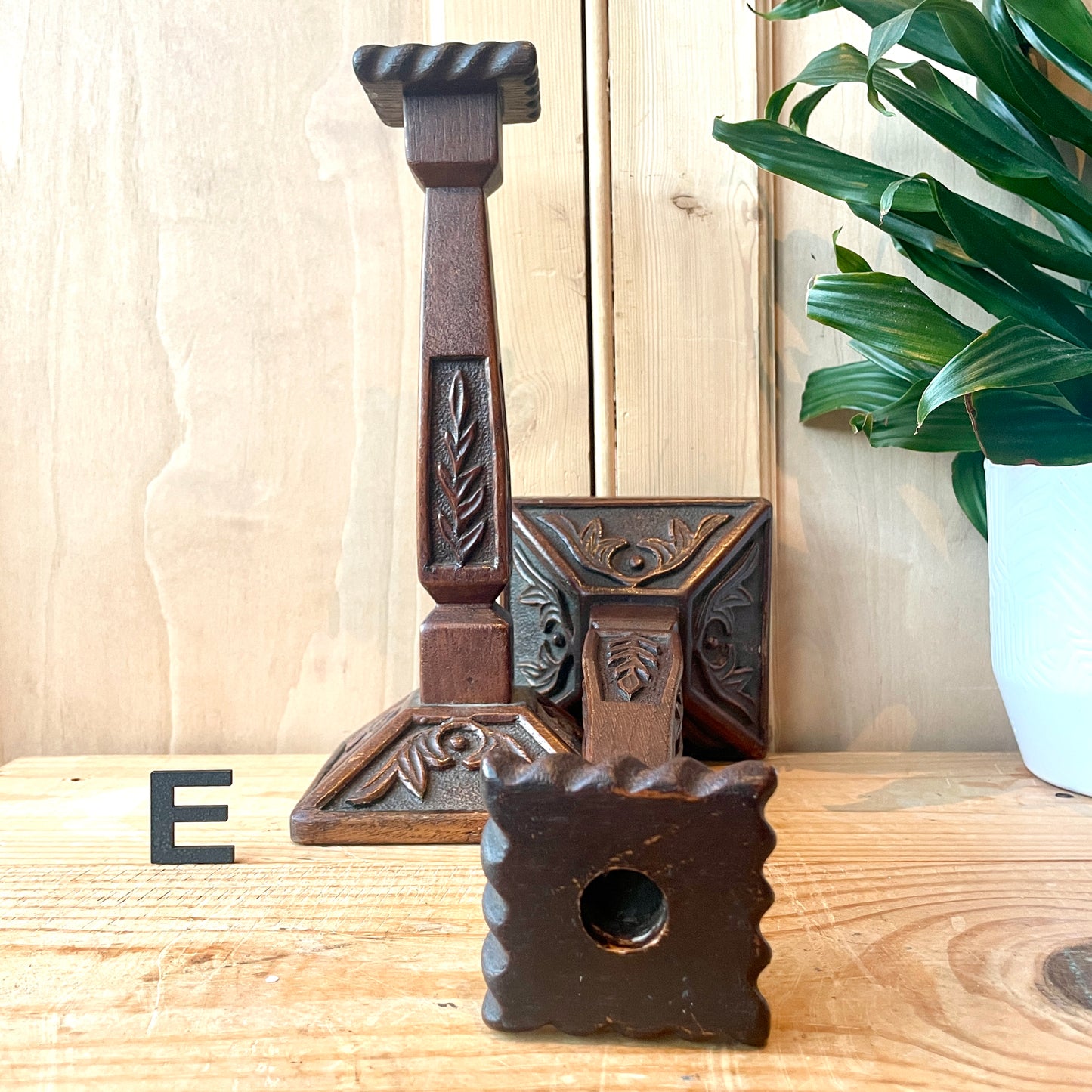 Pair of vintage candlesticks