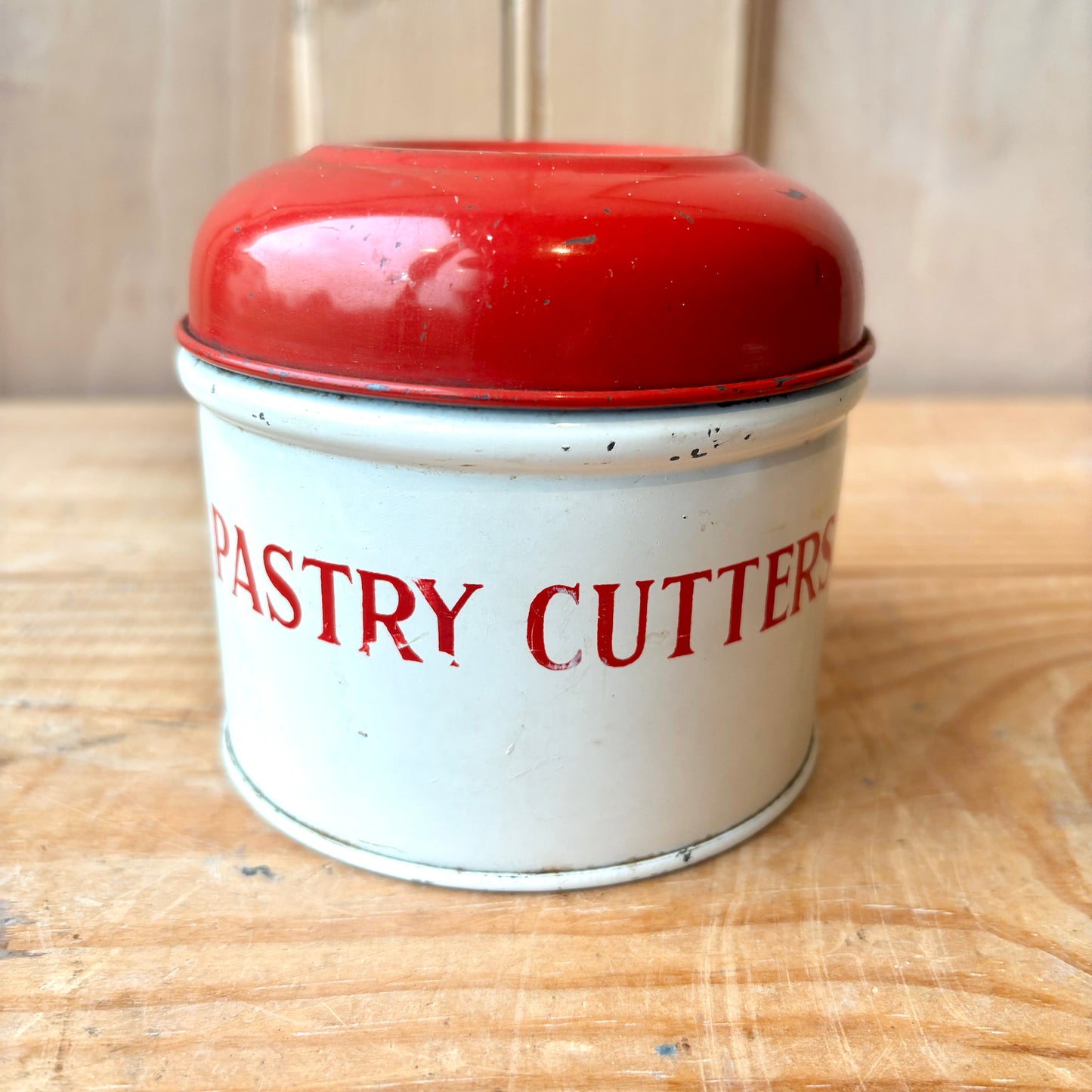 Vintage Pastry Cutters in Tin