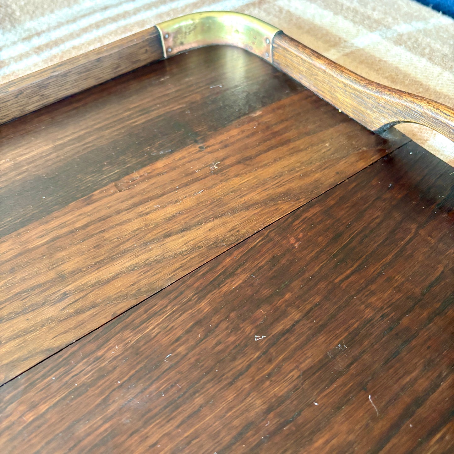 Vintage Hardwood Tray