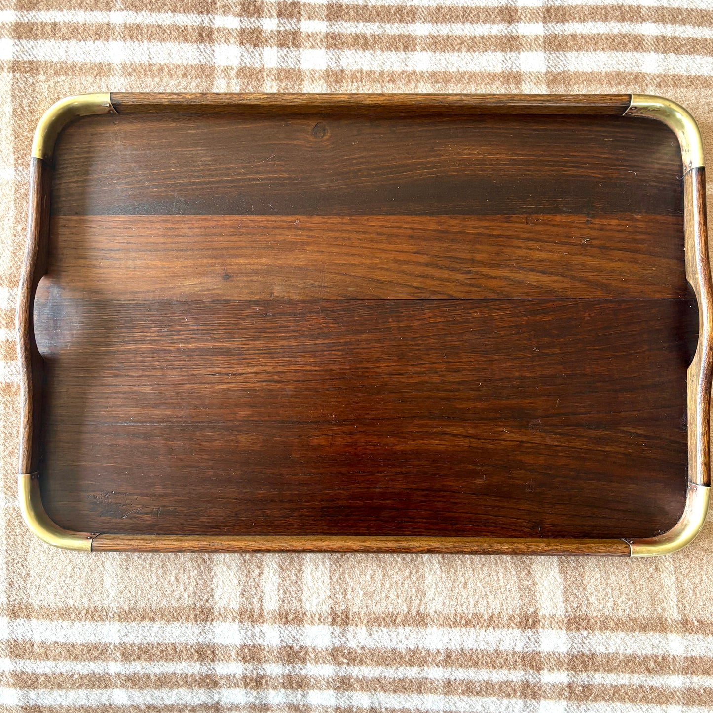 Vintage Hardwood Tray