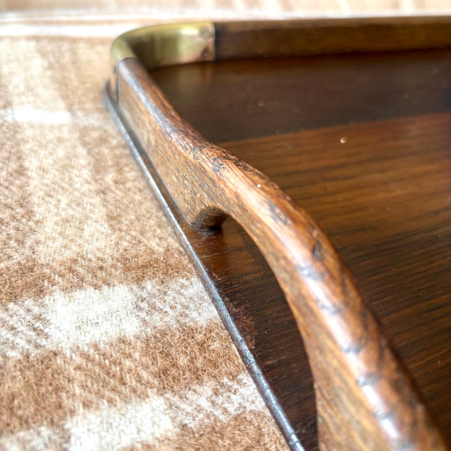 Vintage Hardwood Tray