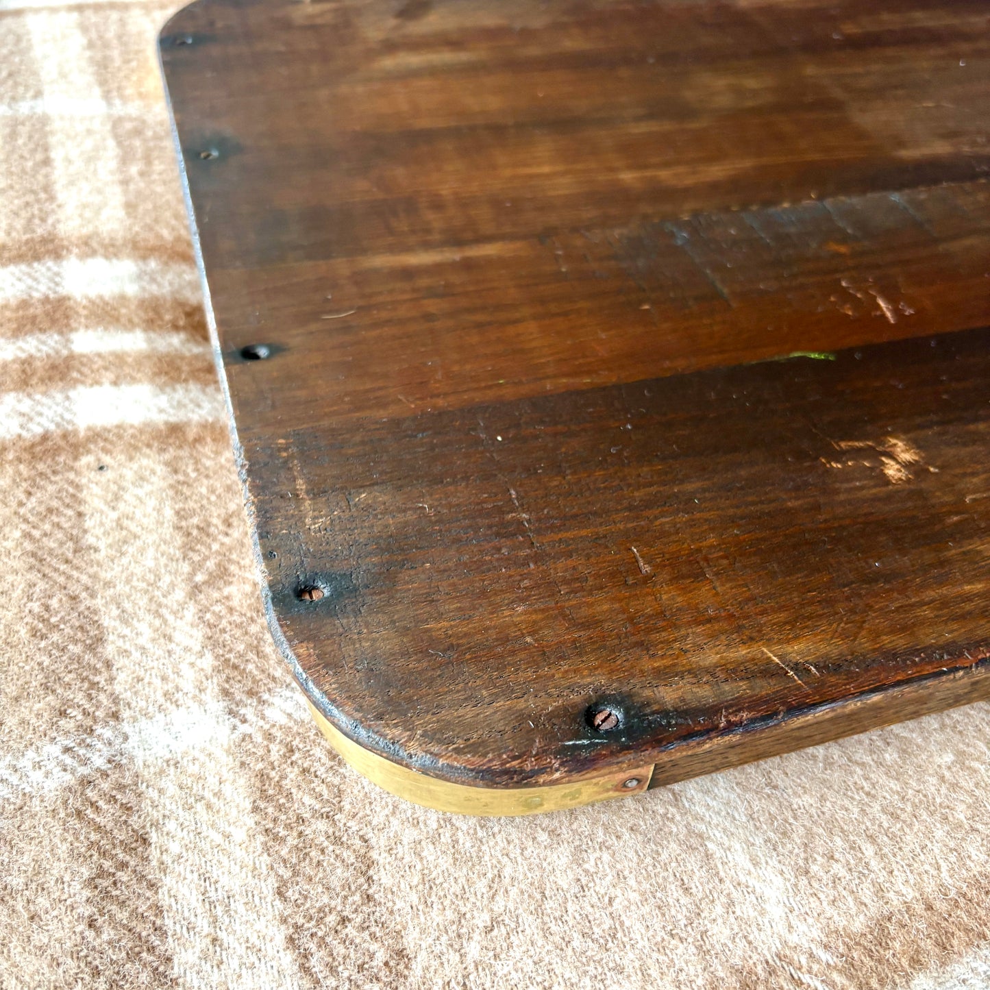 Vintage Hardwood Tray