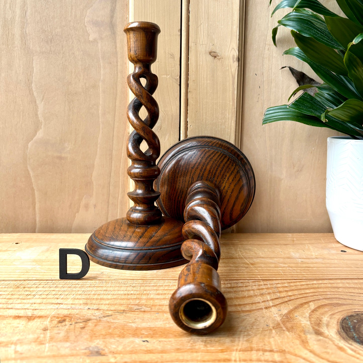 Pair of vintage candlesticks