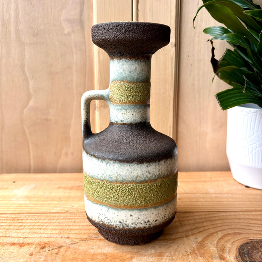 West German U Keramik Fat Lava Vase