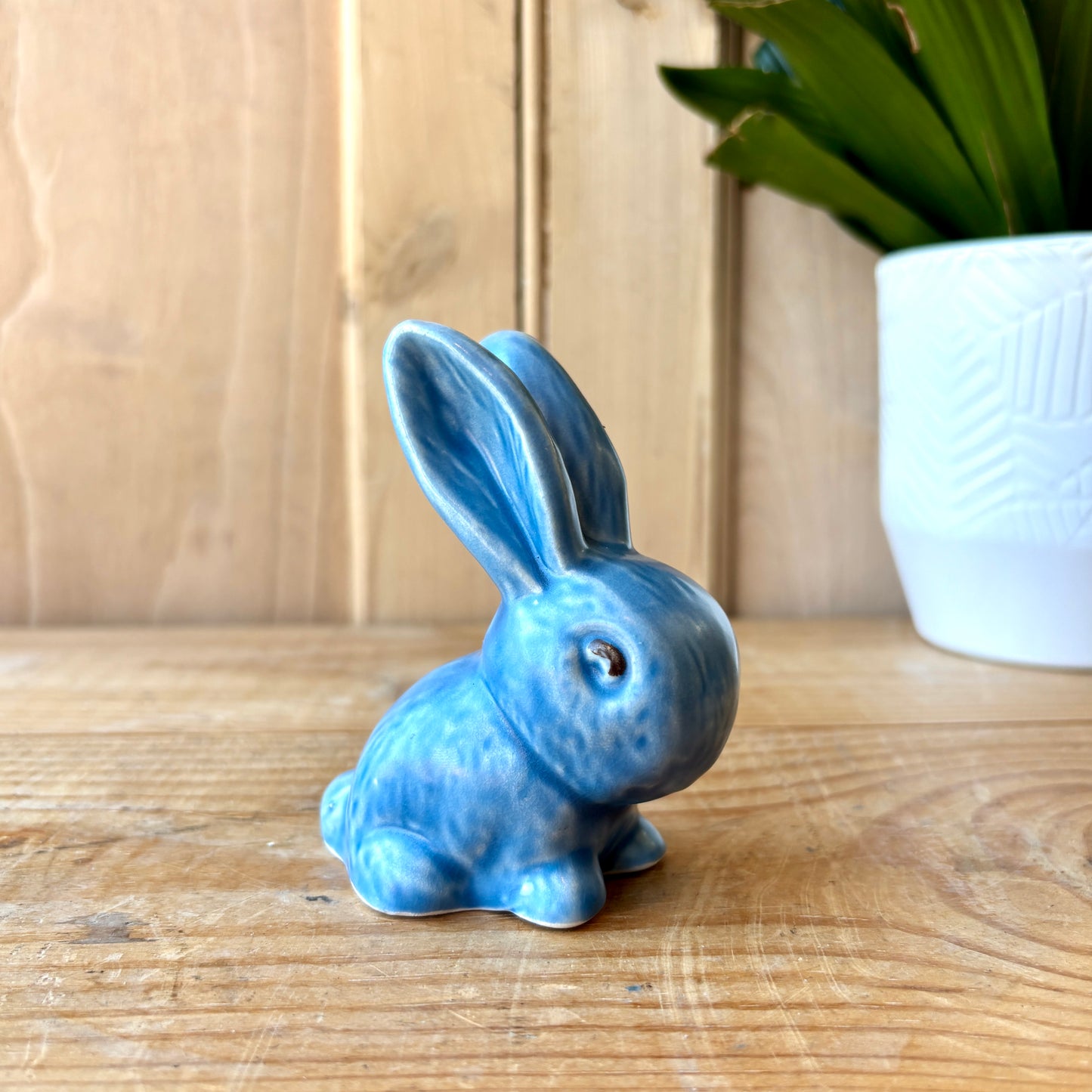 Vintage Sylvac Blue Bunny Rabbit model 1067
