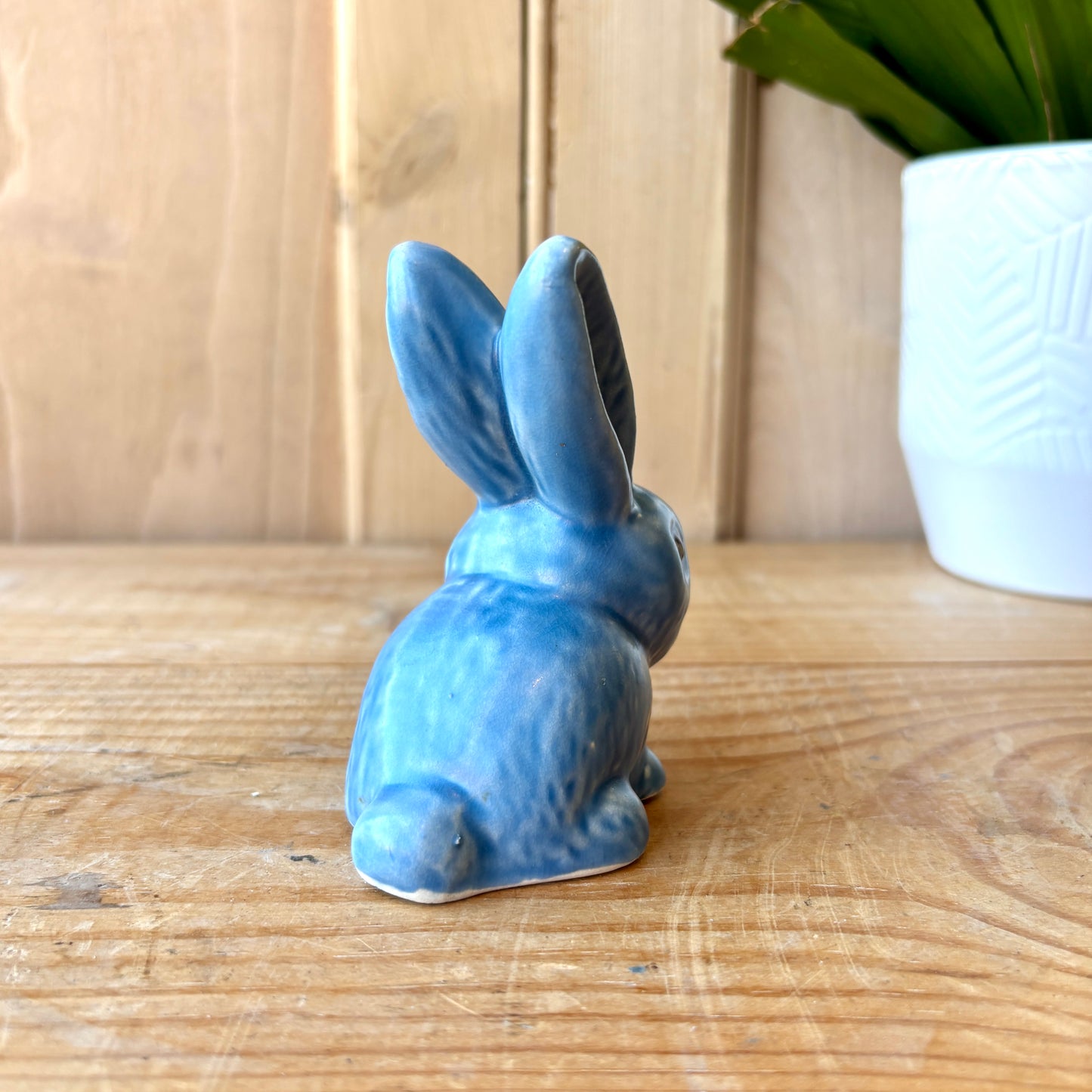 Vintage Sylvac Blue Bunny Rabbit model 1067