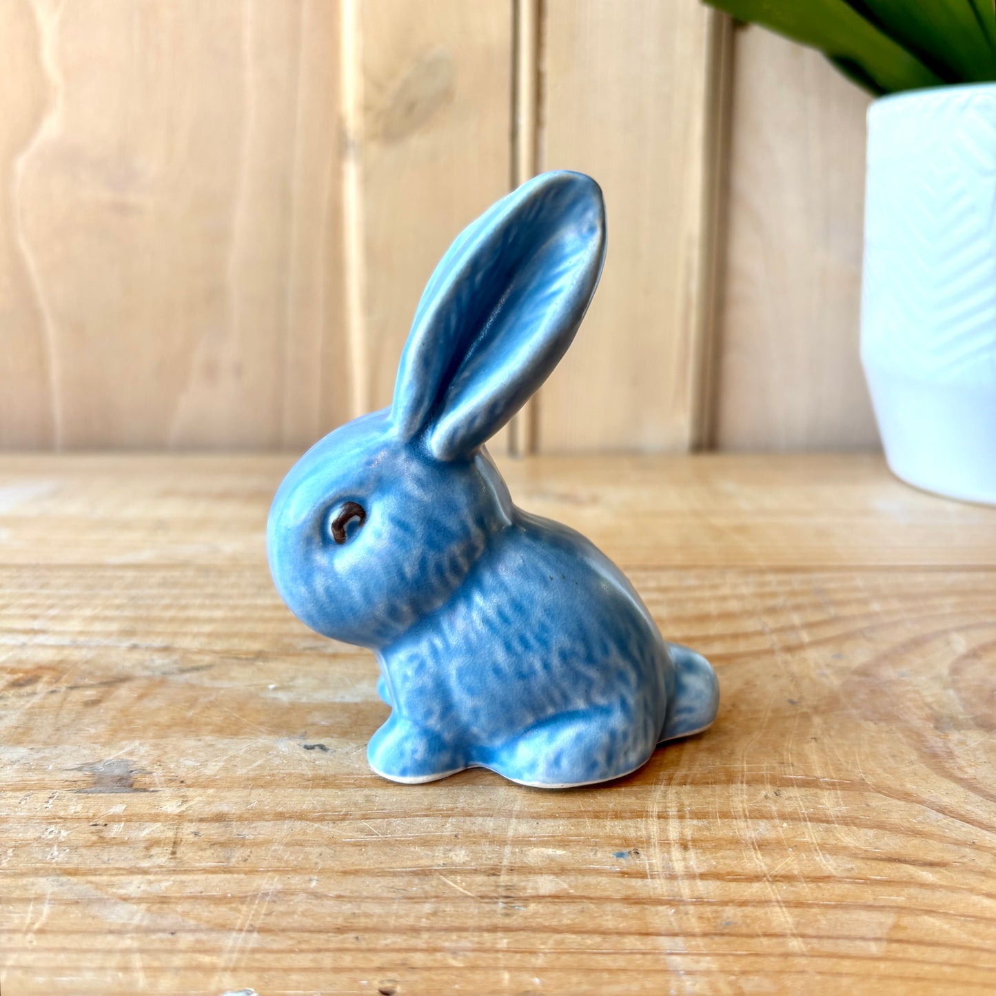 Vintage Sylvac Blue Bunny Rabbit model 1067