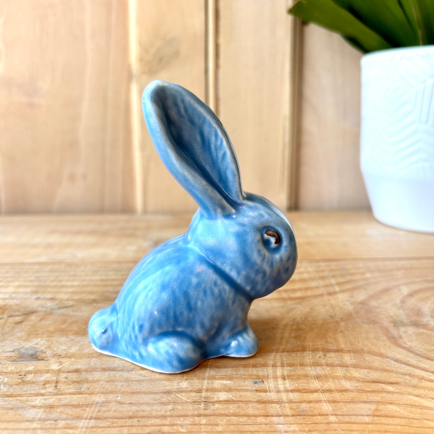 Vintage Sylvac Blue Bunny Rabbit model 1067