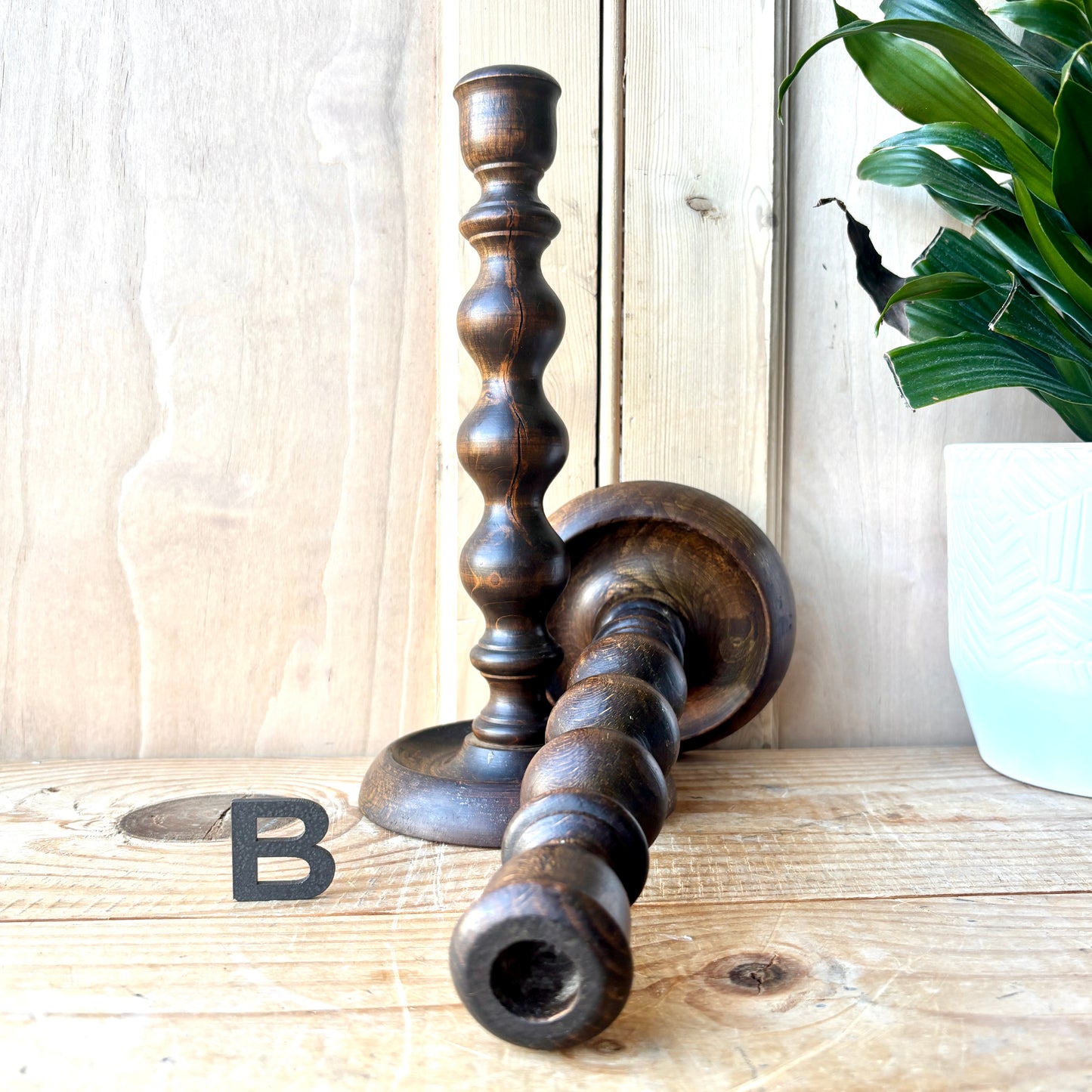 Pair of vintage candlesticks