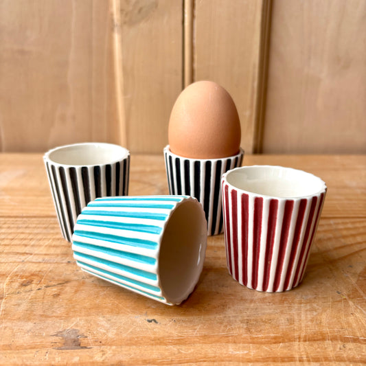 Set of Four Rare Summit Egg Cups