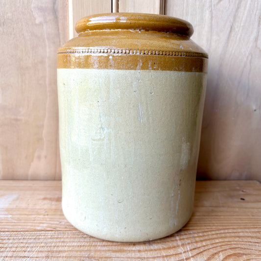 Vintage large stoneware jar
