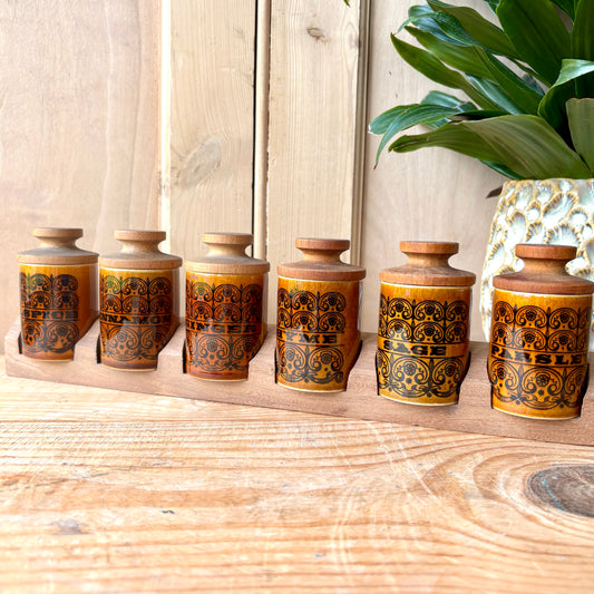Hornsea Scroll Spice Jars