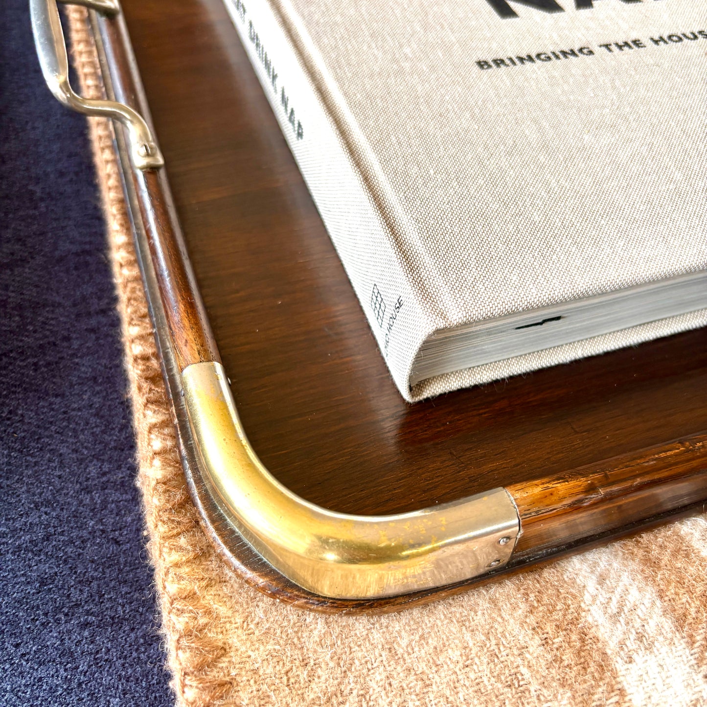 Vintage Hardwood Tray