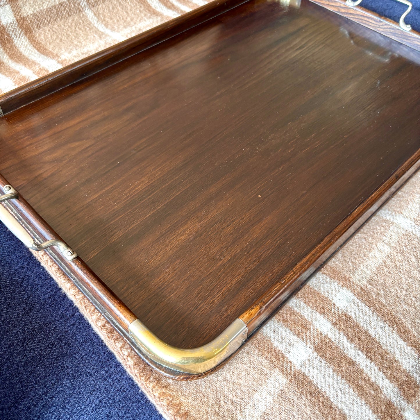 Vintage Hardwood Tray
