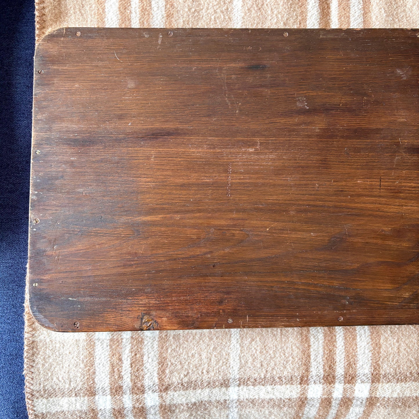 Vintage Hardwood Tray